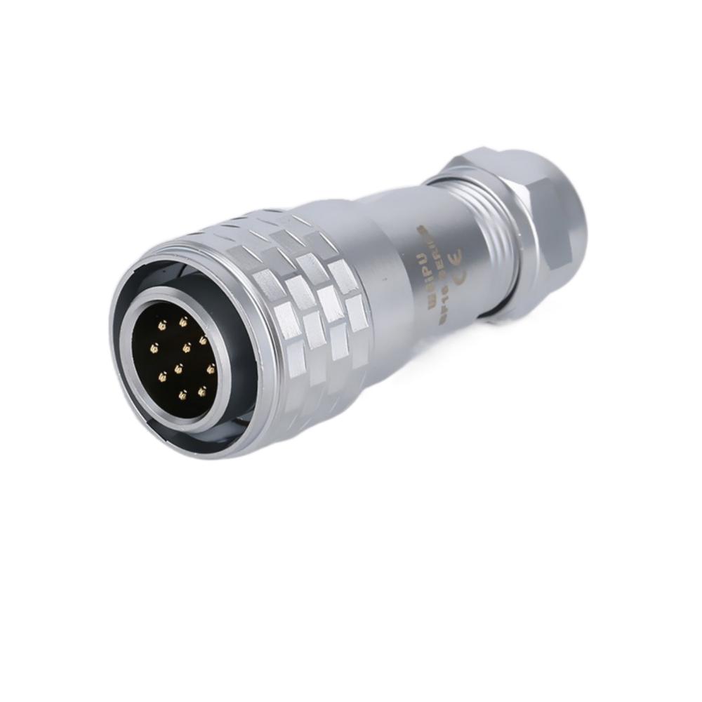 WEIPU SF16 SF1610 Male Plug M16 Charger Waterproof Connector IP67 Power Electrical Adapter Panel Mount PCB 2 3 4 5 7 9Pin 10Pin
