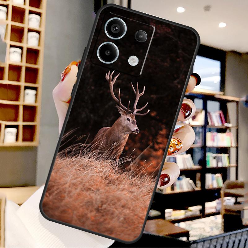 Deer For Xiaomi Redmi Note 13 Pro 9 10 11 12 14 15 Pro Plus Case For Redmi 15 12C 13C 14C 10C 15C