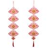 2Pcs Spring Festival Couplets Traditional Chinese New Year Hanging Decoration for Home Office