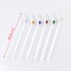 Flower Glass Straw Reusable Drinking Straws Cute Straw For Festival Party Wedding Cocktail Bar Beachs