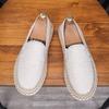 Модные летние новые мужские повседневные мокасины классические плоские мужские туфли однотонные туфли модная обувь без застежек мужские кеды Zapatillas Hombre