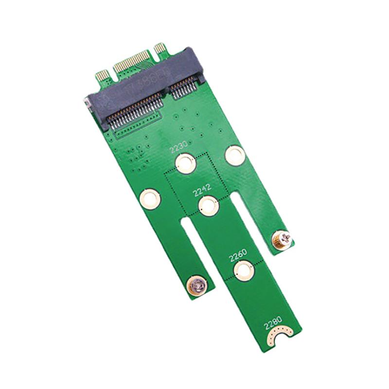 Ngff M.2 B Key To Msata Mini Pci-E Pci-Express Sata 3.0 Ssd поддерживает слот B Mode Msata Male Converter Adapter Card для 2242/2260