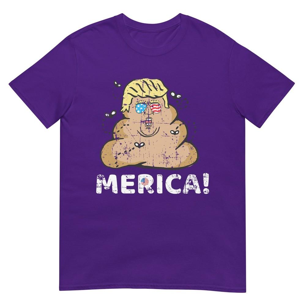 Trump Merica Funny T Shirt Anti Trump 4th Of July Tee Tshirt For Unisex Unisex