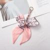 Detachable Bowknot Scarf Ribbon Bag Strap Charm