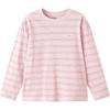 Balabala Kids' 2026 Spring Striped Long-Sleeve T-Shirt