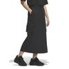 Adidas LUX CA Stretch Woven Cargo Black Skirt, P8506, Women's, (KA1017)