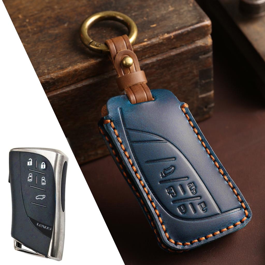 Набор чехлов-защитных сумок из кожи для Lexus LM350h LM500 Keyless Go Брелок дистанционного управления Автомобильный Чехол-держатель Оболочка