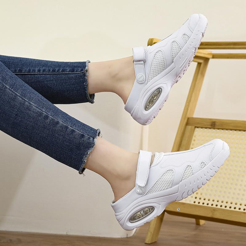 Модная женская обувь больших размеров для медсестер, удобная дышащая рабочая обувь, женская медицинская обувь