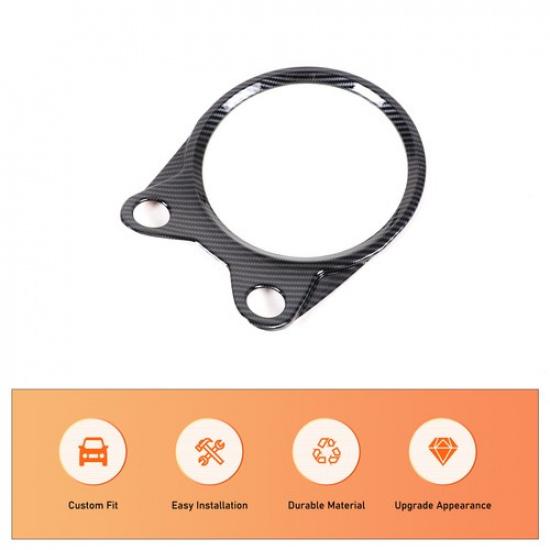 Панель накладки центральной консоли под карбон ABS для Nissan 370Z Z34 2009-20