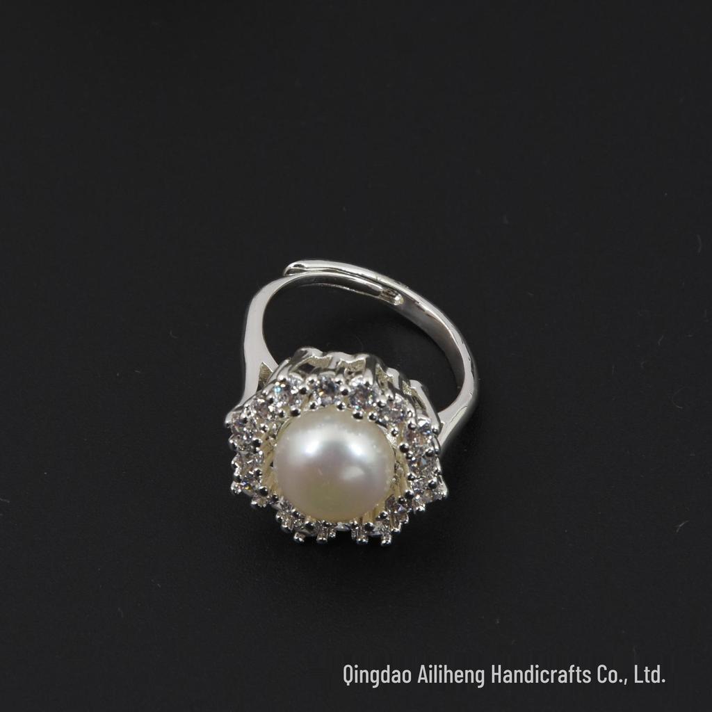 Pearl Stud Earrings & Necklace Set: 925 Sterling Silver with Natural Freshwater Pearls