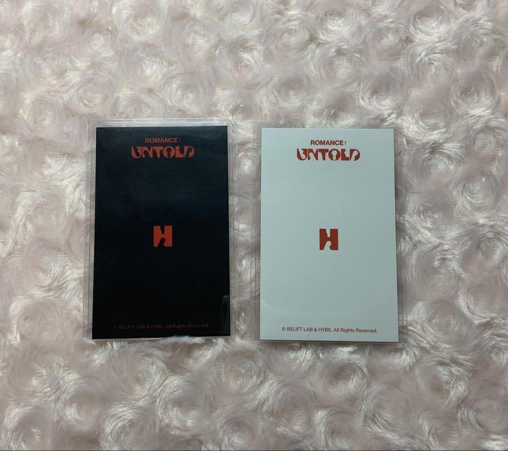 [USED] Enhypen Romance Untold Ring Necklace Heeseung