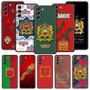 Флаг Марокко Maroc Марокко Паспорт Чехол для телефона для Samsung Galaxy S24 S23 S22 S20 Ultra S21 FE 5G S10 S9 Plus S10E S8