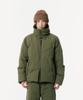 Milacode Flap Detail Padding Jacket (3M Featherless Semi Over Fit) (Green)