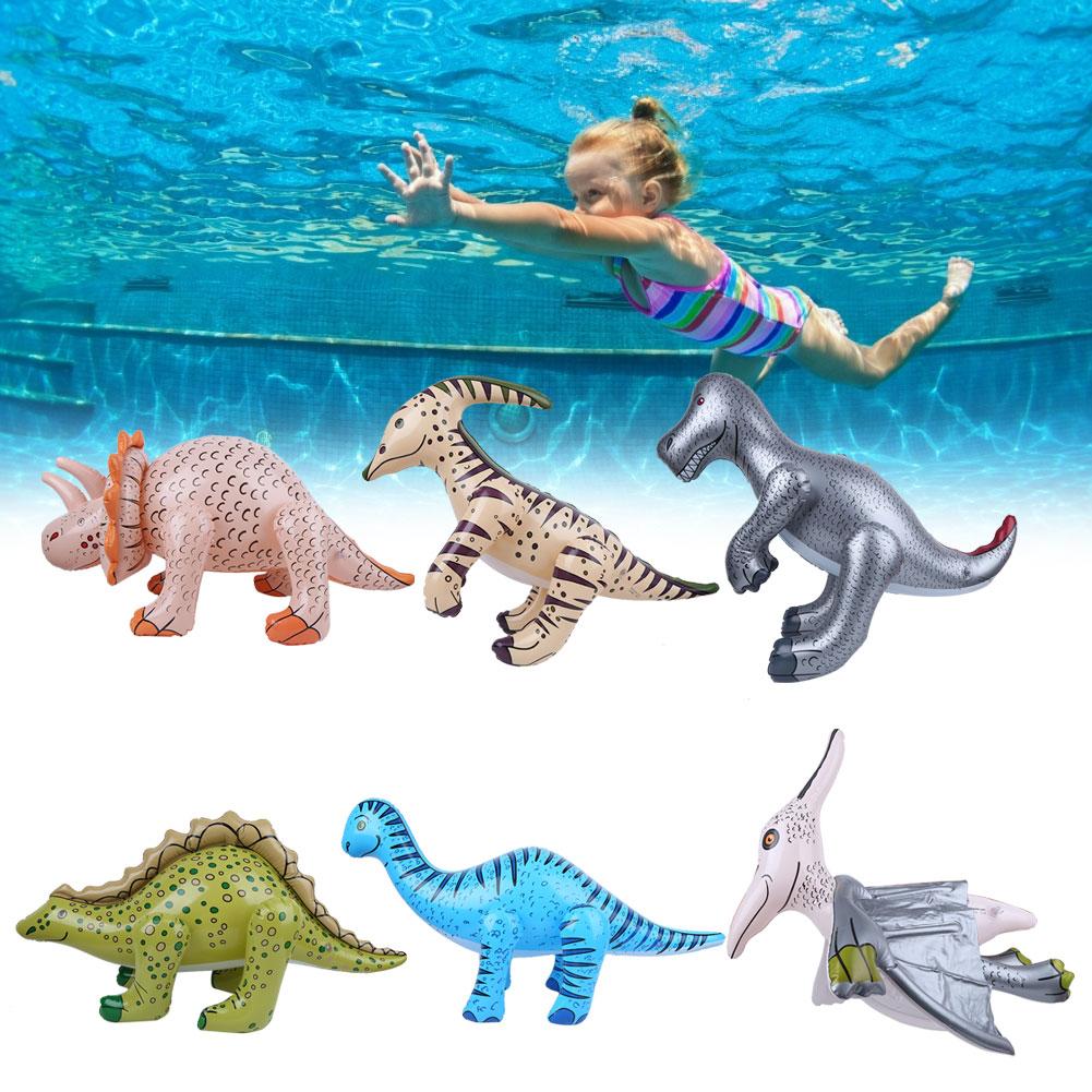 Имитация модели динозавра для вечеринки у бассейна, надувная игрушка динозавра, обучающая игрушка