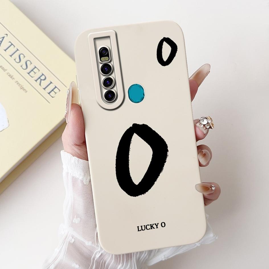 For Tecno Camon 15 Pro Case CD8 Luxury A Z Initial Letters Soft Silicone Bumper For Tecno Camon 15 Premier Camon15 Air CD6 Shell