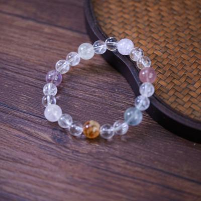 Женский браслет White Crystal Multi-Treasure в стиле лайт-люкс
