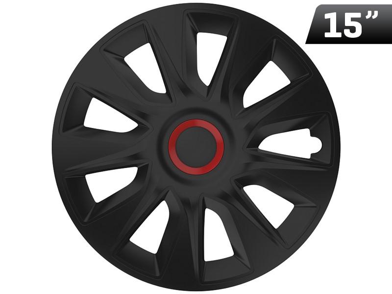 Stratos RR Black Hubcap 15'', 1 Pc.