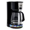 Any Morning SH21515B Filter Coffee Maker, 1000 W, 2L Capacity, Timer & Aroma Selection