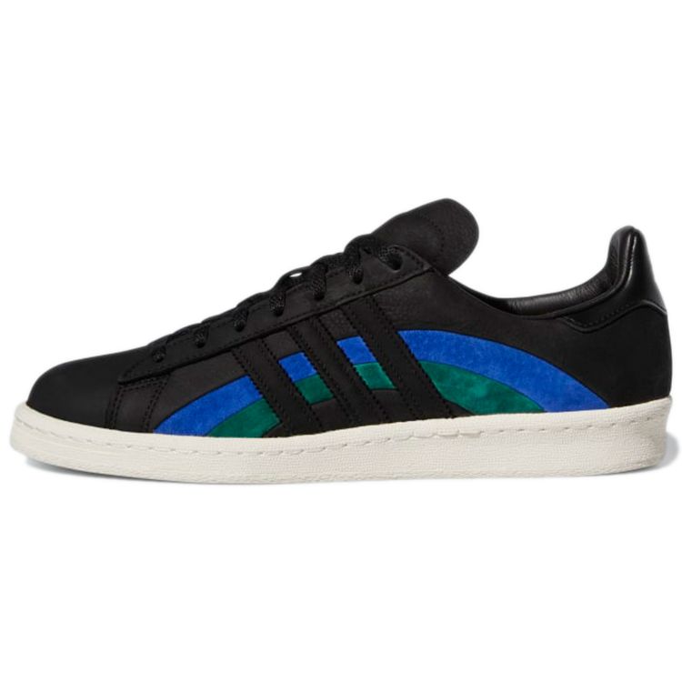 Book Works X Adidas Campus 80s Jazz Men Sneakers Black Core-Black Bold-Blue GW3246