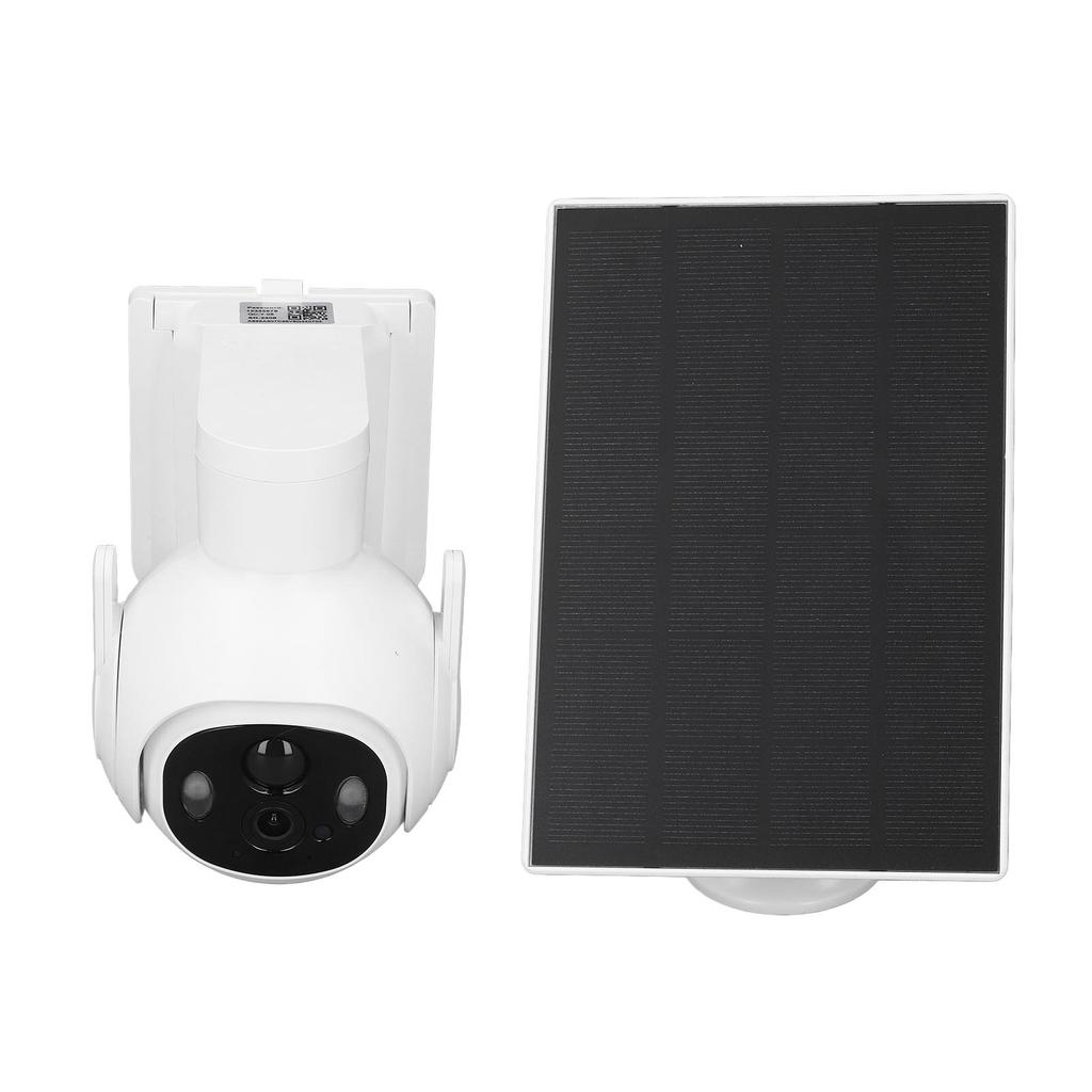 2K Solar Outdoor Security Camera 3MP with 3.5W Solar Panel AI Motion Detection Color Night Vision