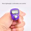 1PC Mini Household Electronic Counter Hand Tally Clicker Counter Ring Digital Counters Stroke Contador for Pray Soccer Exercise