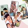 Black Tpu Case For OPPO A16 A16S A55 A94 F17 F19 Pro Reno 4 5 Lite 6 4G 5G Mom Dad Baby Family