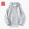MINISO Men's American Casual Loose Fit Zip-Up Hoodie