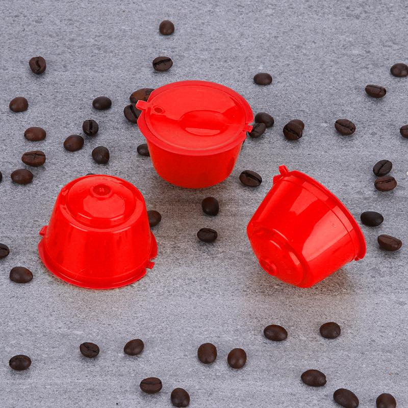 3 шт. многоразовых кофейных капсул для кофемашины Nescafe Dolce Gusto, многоразовые капсулы, совместимые с фильтрами, диспенсер для чашек
