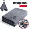 Car Double-Faced Plush Absorbent Towel Cleaning Drying Cloth For Porsche Cayenne Panamera Macan Boxster Cayman 718 911 Sticker