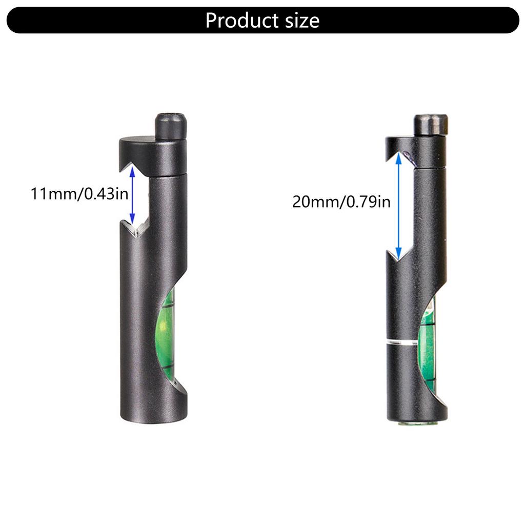 Tactically Scope Bubble Leveler Level Fixture Balance Pipe Clamp Bracket High Precision Bubble Level Easy To Install