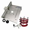 Aluminum Router For 65mm Diameter Motors, Countertop Insert Board Router Lift Kit, Woodworking Bench Trimmer, Engraving Machine Tools