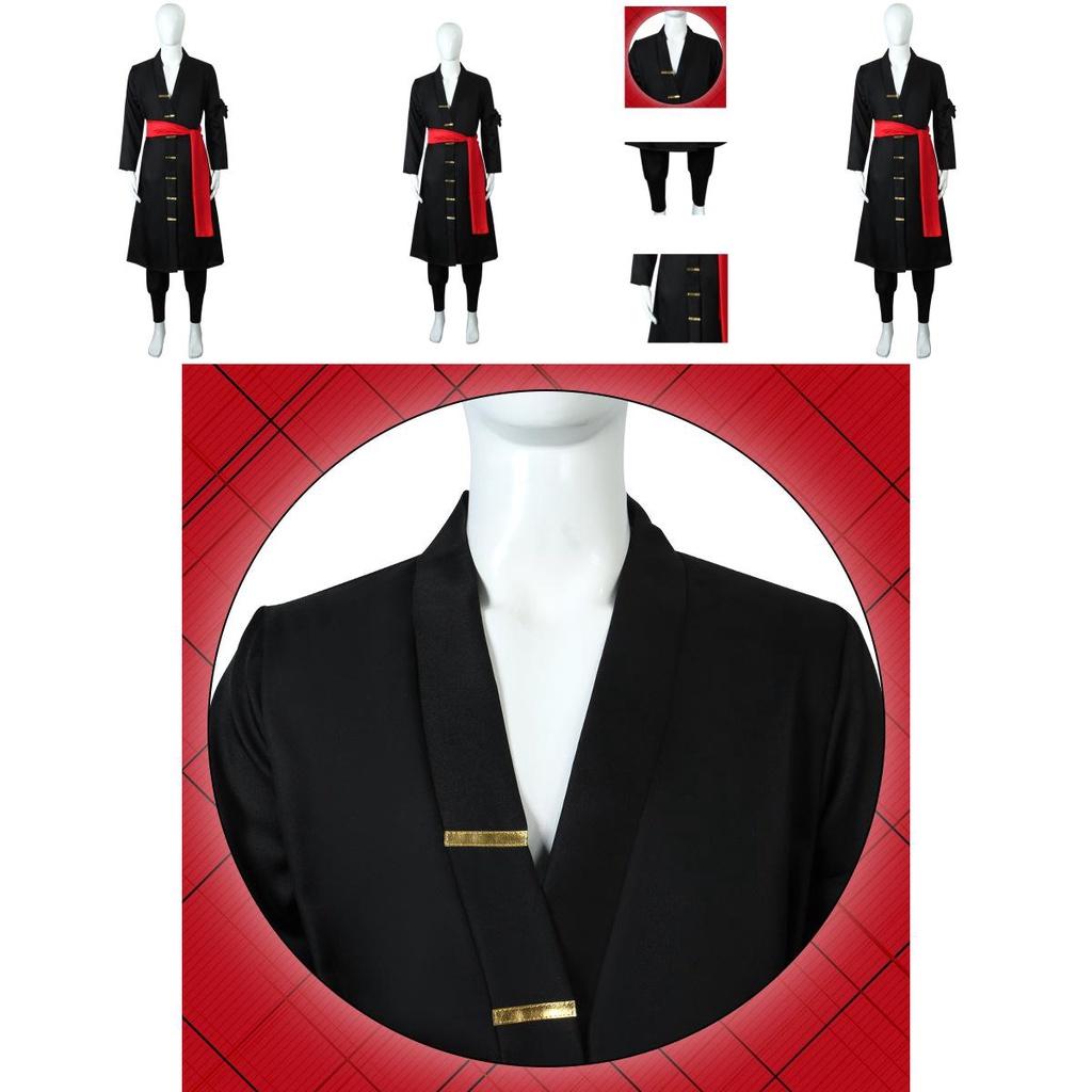 Преобразитесь в Ророноа Зоро с костюмом кимоно Вано Куни из One Piece