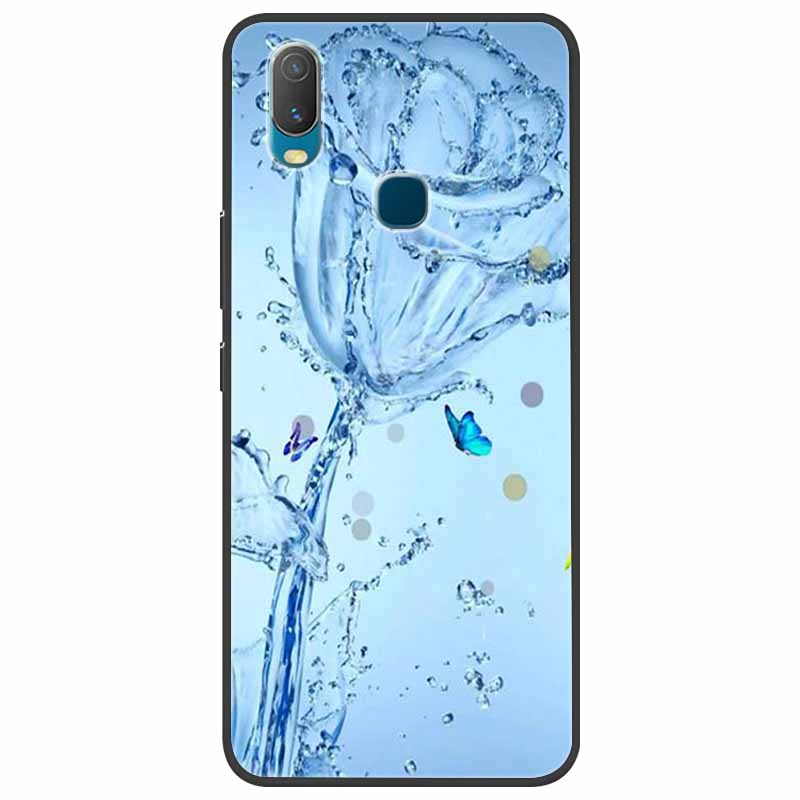 Чехол для Vivo Y11 2019 6,35" Роскошный Мягкий Силиконовый ТПУ Задняя Крышка Чехлы для Телефона для Vivo 1906 VivoY11 2019 Y 11 Защитный Новый Funda