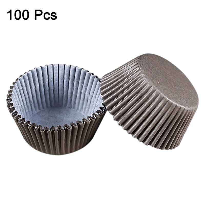 50/100pcs Multi-style Cupcake Liner Baking Cup For Wedding Party Caissettes Tulip Muffin Cupcake Paper Cup Oilproof Cake Wrapper