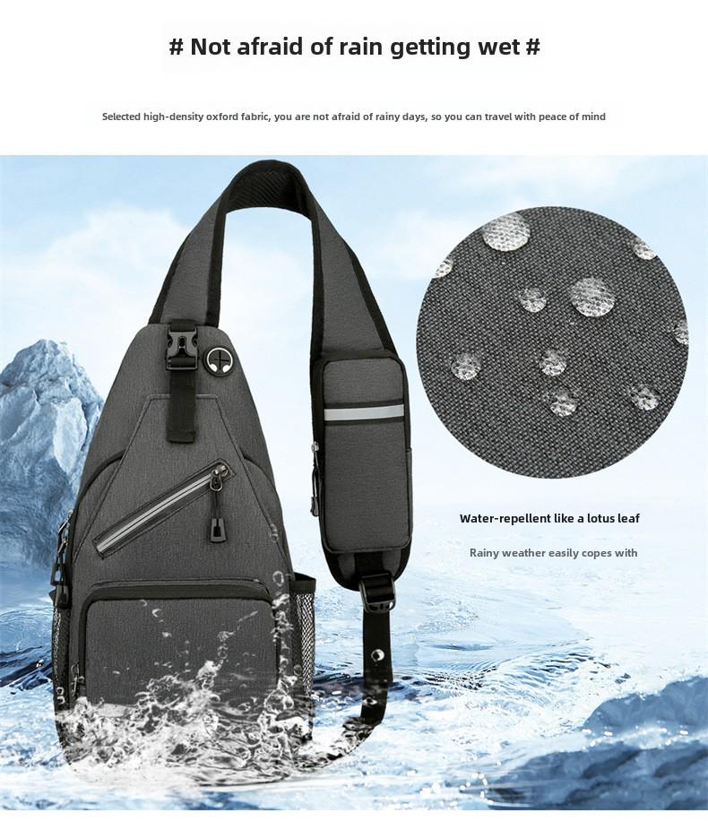 Модная многофункциональная сумка на грудь для мальчиков и девочек 2023 года — сумка через плечо для отдыха на открытом воздухе и путешествий