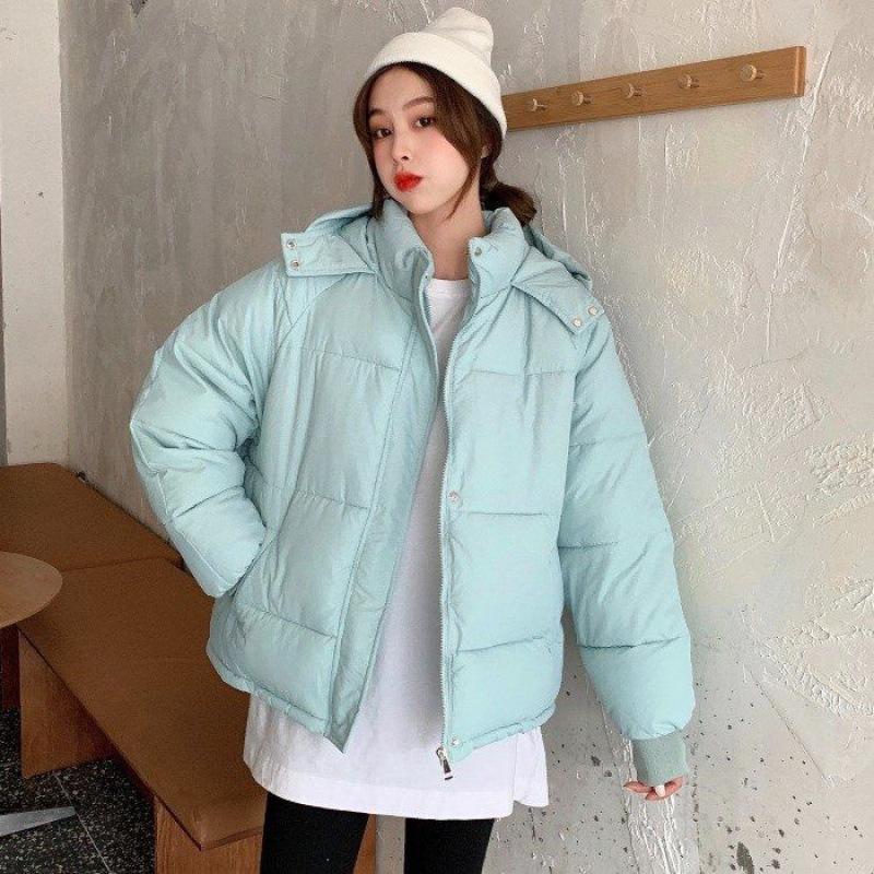 Cotton-padded Women's Trendy Short Winter Women's Bread Clothes Winter Korean Version Cotton-padded Jacket Cotton-padded Jacket