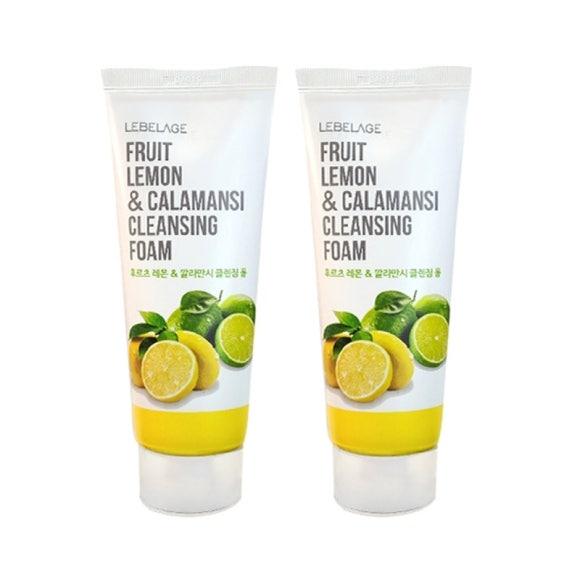 Lebelage Fruit Lemon&Calamansi/Peach&Apple/Avocado&Olive Очищающая пенка 100 мл (13 вариантов)
