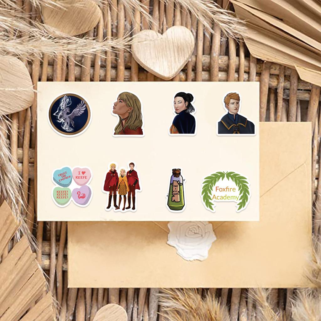 50 Novels The Guardian of The Lost City Stickers Decorate Notebook Suitcase DIY Waterproof Stickers