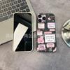 Английская этикетка Применимый чехол для мобильного телефона iPhone15 14PROMAX полноразмерный 13 противоударный 16/15 защитный чехол 17