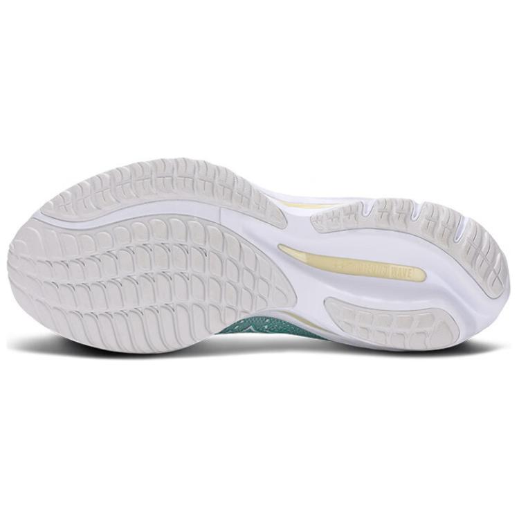 Mizuno Wave Rider 27 White Black Unisex Sneakers J1GC230358