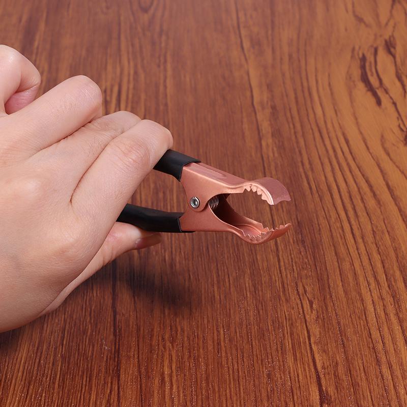 2 шт. 30/50A 80 мм Крокодил Автомобильный Фургон Аккумулятор Тестовый Провод Зажимы Крокодил Электрический Перемычка Кабель Зажим Красный+Черный