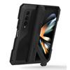 Металлический чехол для Samsung Galaxy Z Fold 4 с подставкой, 3-слойный ударопрочный алюминиевый чехол для защиты всего корпуса для Z Fold 4