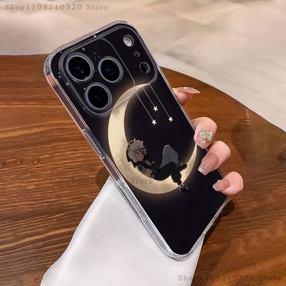 T-Чехол для телефона 'Дом-Сова Охотник' для iPhone 17,16,11,15,13,14,12,Air,Mini,Plus,Pro,Max,Plus,E Прозрачный Мягкий