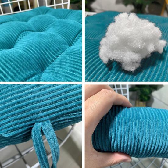 Подушка сиденья с высоким отскоком, удобная подушка для стула, ремни, дизайнерская подушка для стула для домашнего автомобиля, офиса