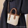 Women's bag 2025 new crossbody bag Korean version ins bucket bag retro versatile high-end niche one-shoulder handbag