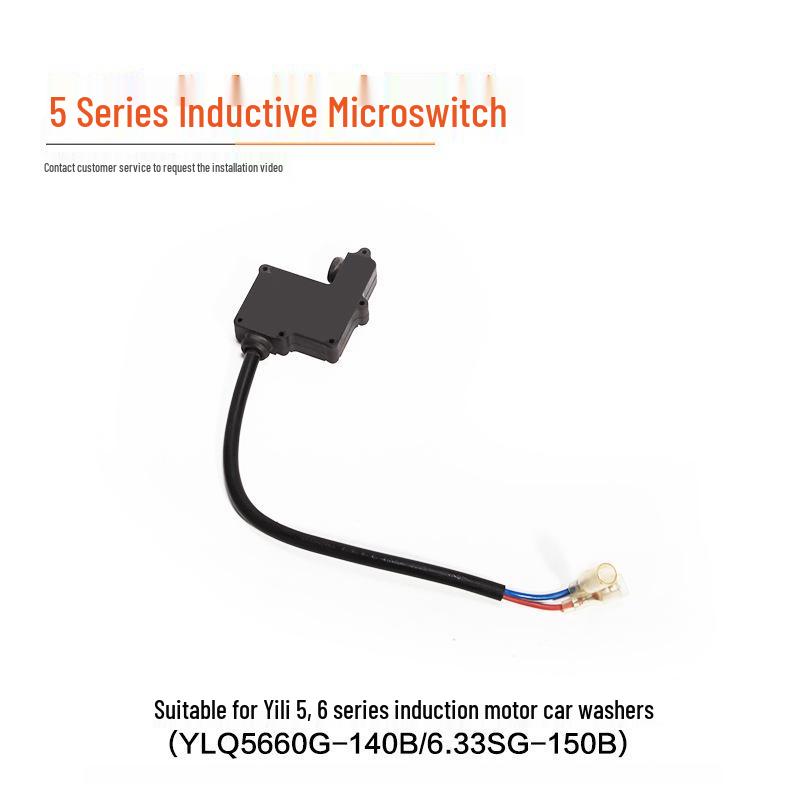 Аксессуары для автомойки Yili: Уплотнительное кольцо, Угольная щетка, Перепускной клапан, Микровыключатель, Обратный клапан.