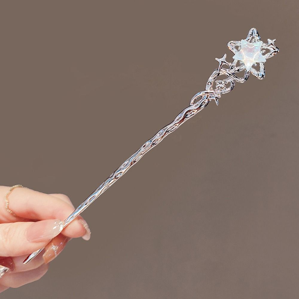 Chinese Hairpins Ancient Style Hair Sticks Fashion Moonlight Stone Star Hairpin Girls Jewelry