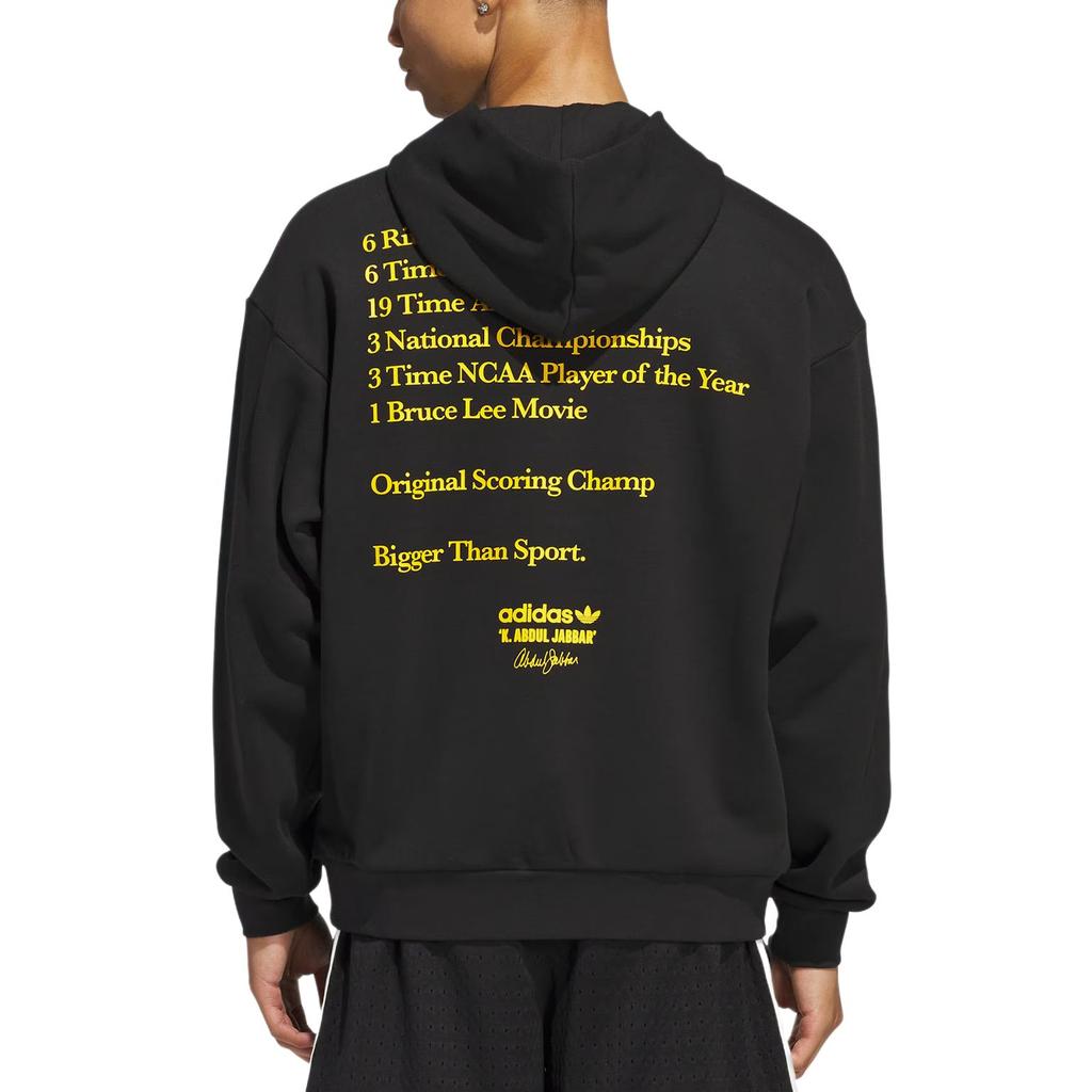 adidas Толстовка Originals Унисекс Черный/Солнечно-желтый JD5193