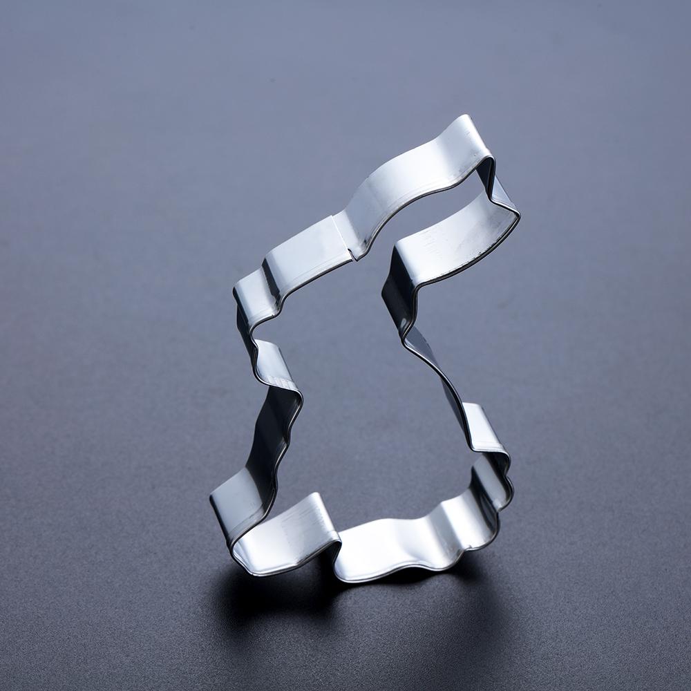 Egg Baking Pastry Tool Stainless Steel Easter Cookies Cutter Cake Mold Biscuit Mould Easter Rabbit