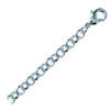 [L3862] - Silver Extension Clasp - 6 Cm 5 Mm